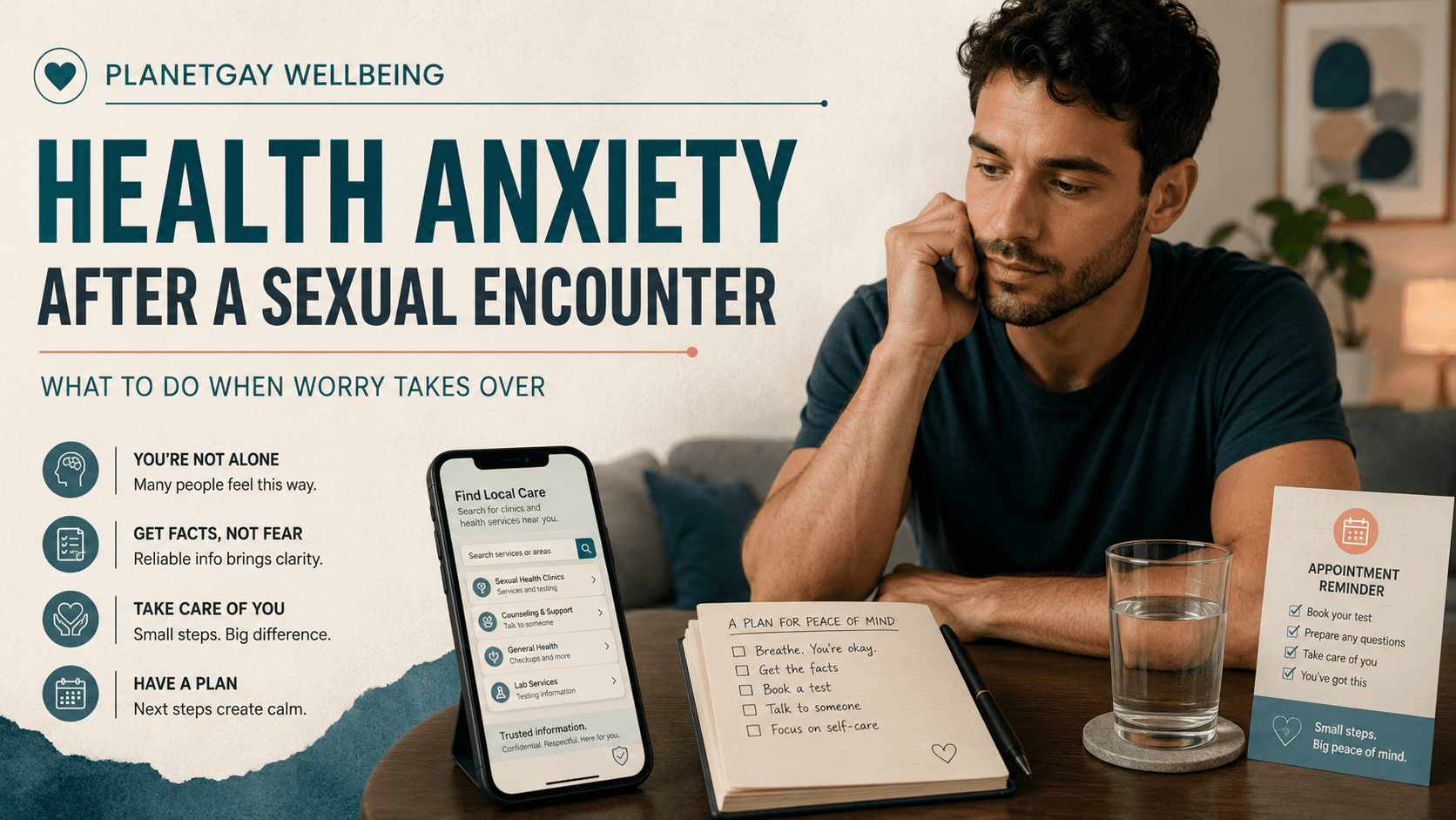 What to do when health anxiety takes over after a sexual encounter.